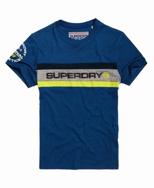 Superdry Trophy Rövidujjú Férfi Pólók Piros/Kék | OREBF0381